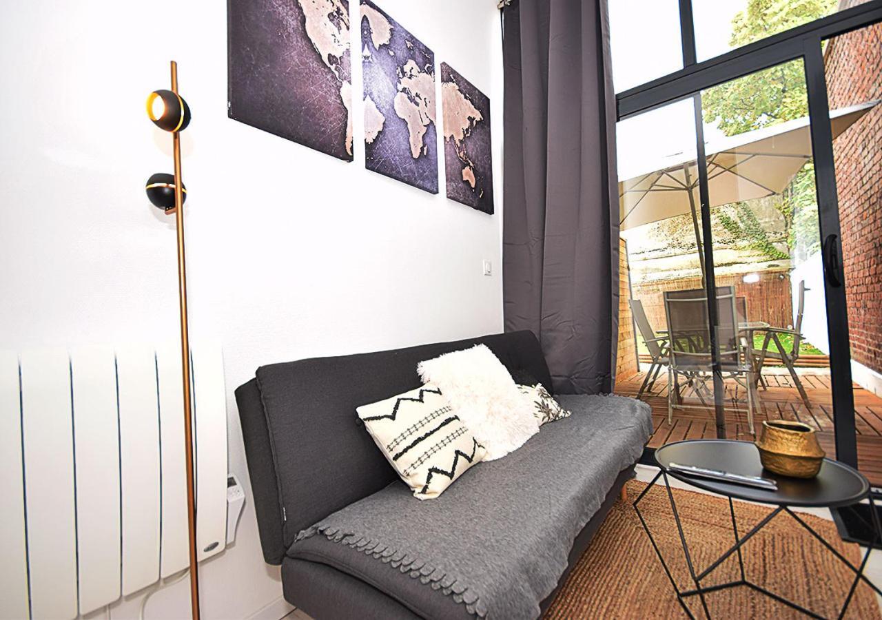 Hyper Centre Valenciennes - Wifi - Terrasse - Tramway - Lerelaisdodile2 Apartment ภายนอก รูปภาพ